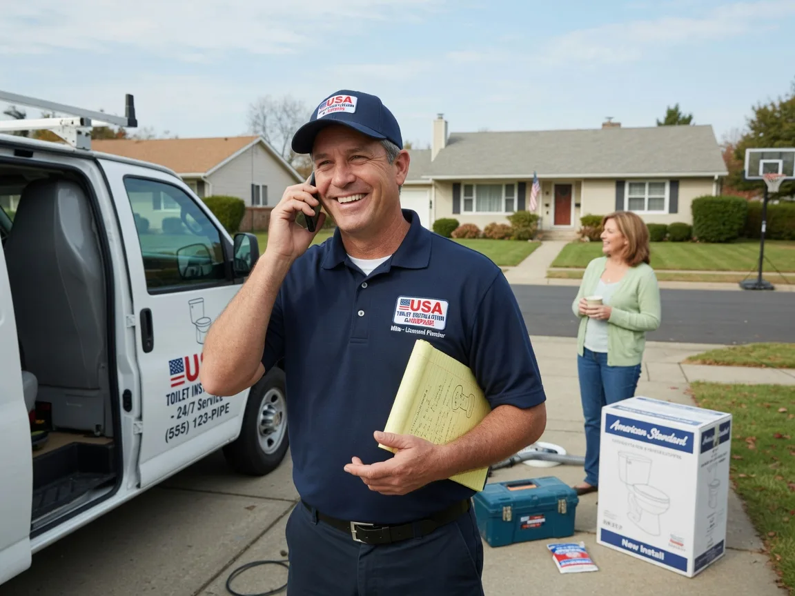 Toilet Installation New Plymouth, OH FAQs